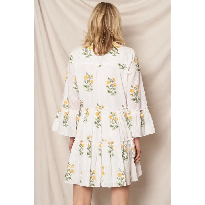Flower Print Dress