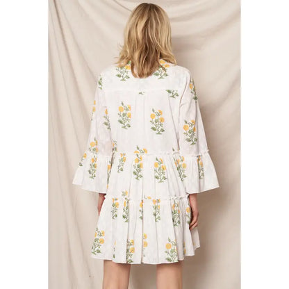 Flower Print Dress