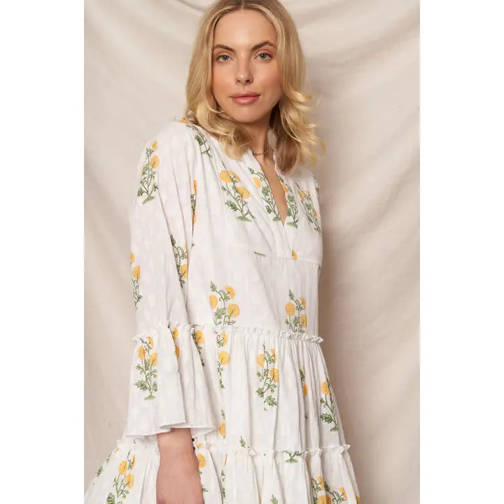 Flower Print Dress