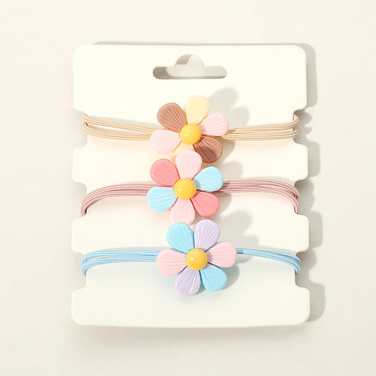 Flower Hair Tie Set