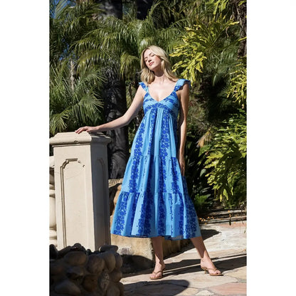 Cara Flutter Sleeve Dress