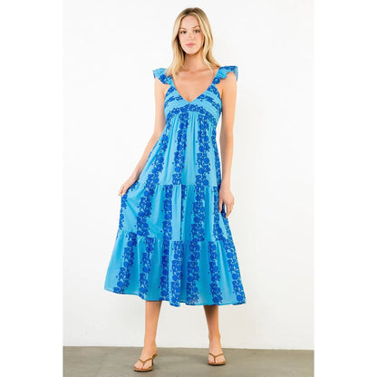 Cara Flutter Sleeve Dress