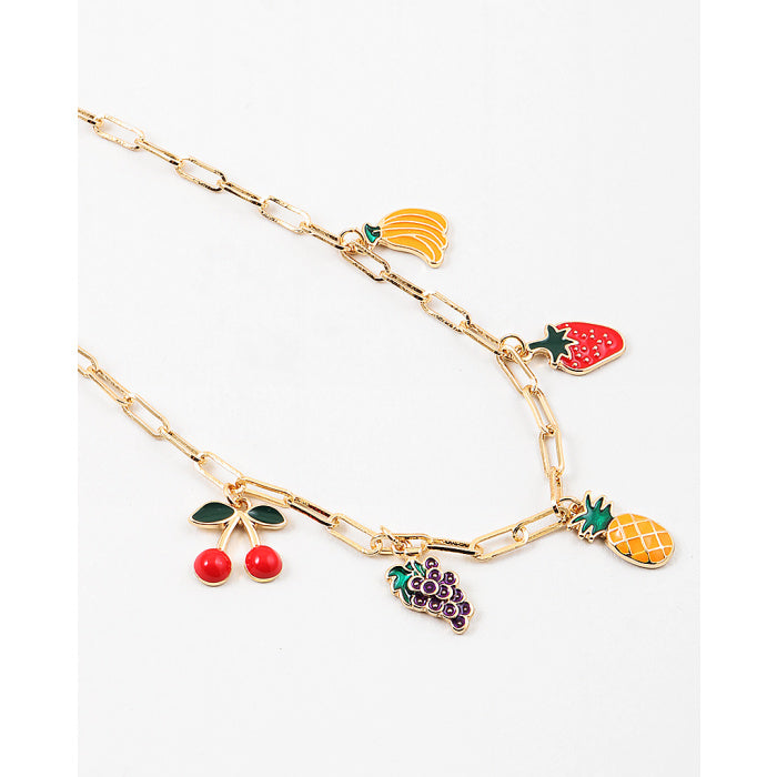 Fruit Charms Necklace