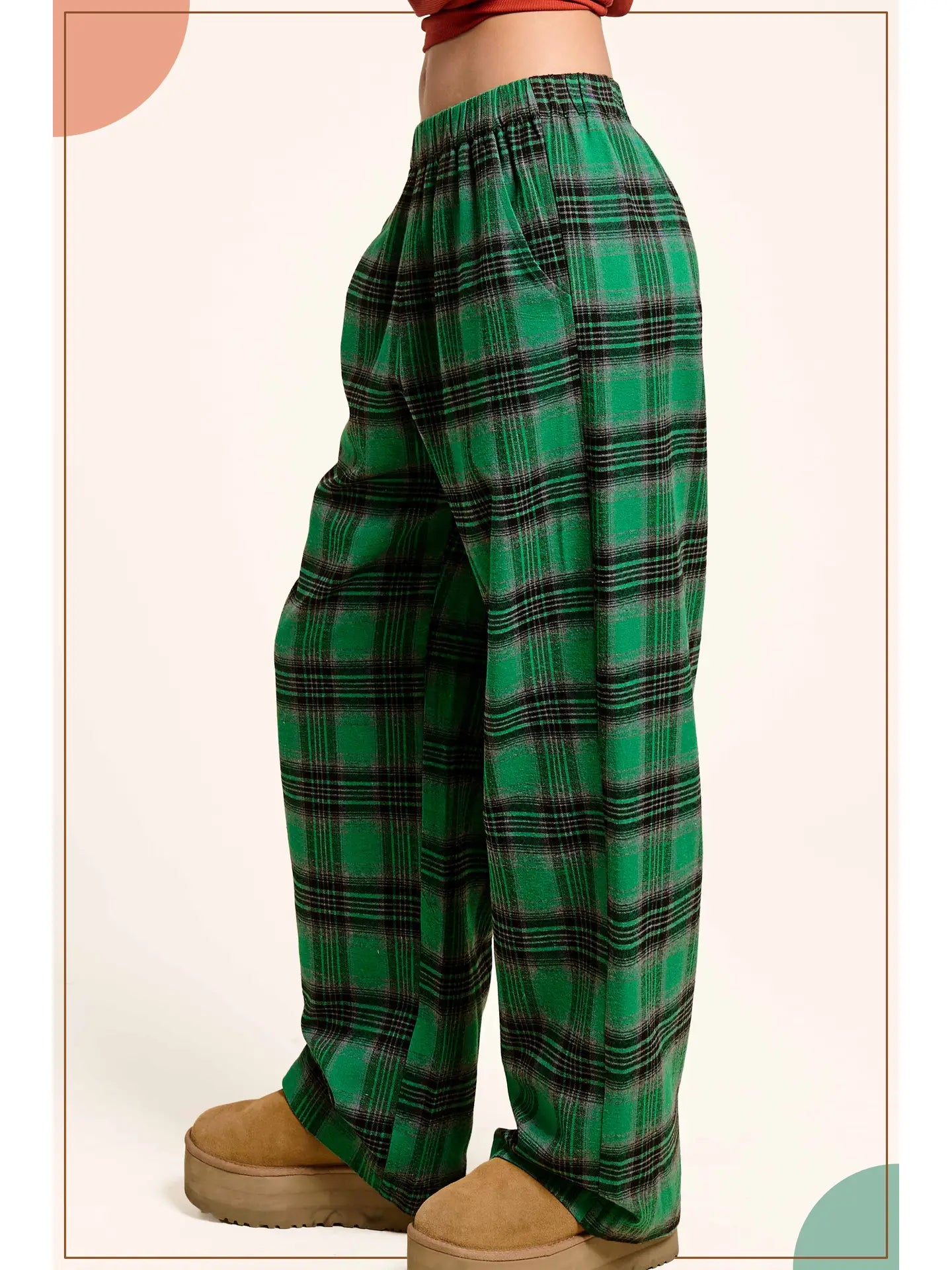 Flannel Plaid Pants