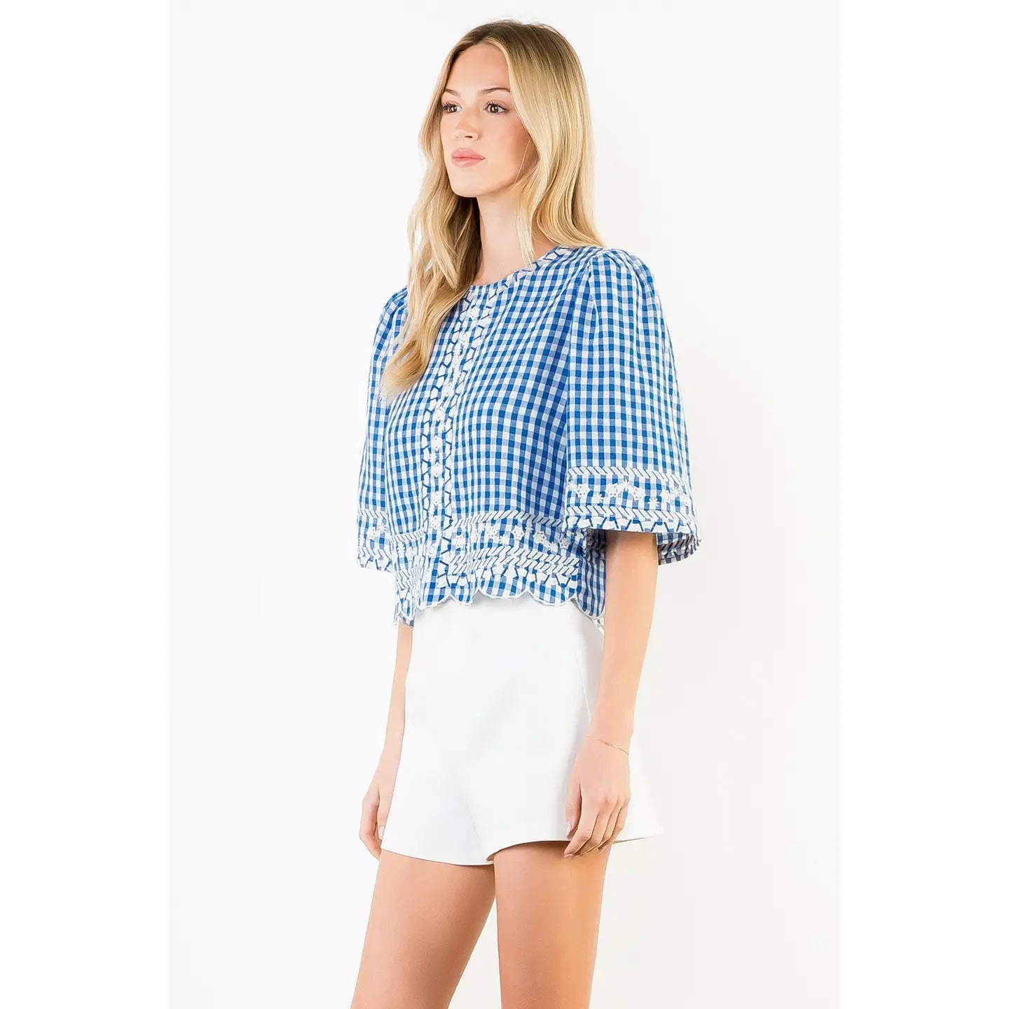 Alice Gingham Top