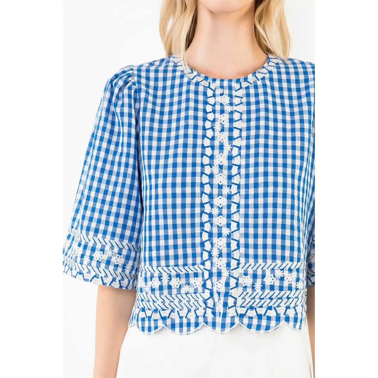 Alice Gingham Top