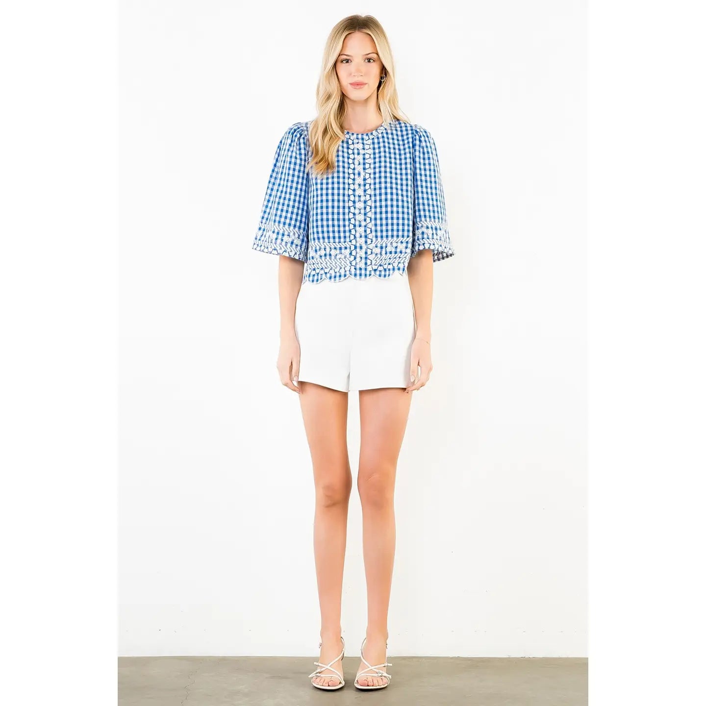 Alice Gingham Top