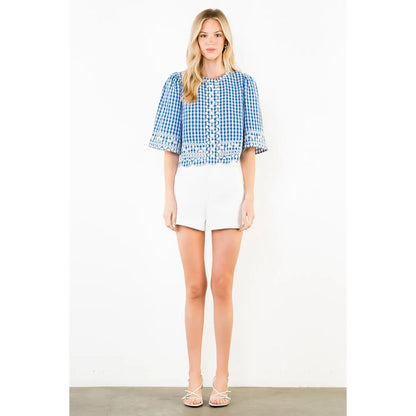 Alice Gingham Top