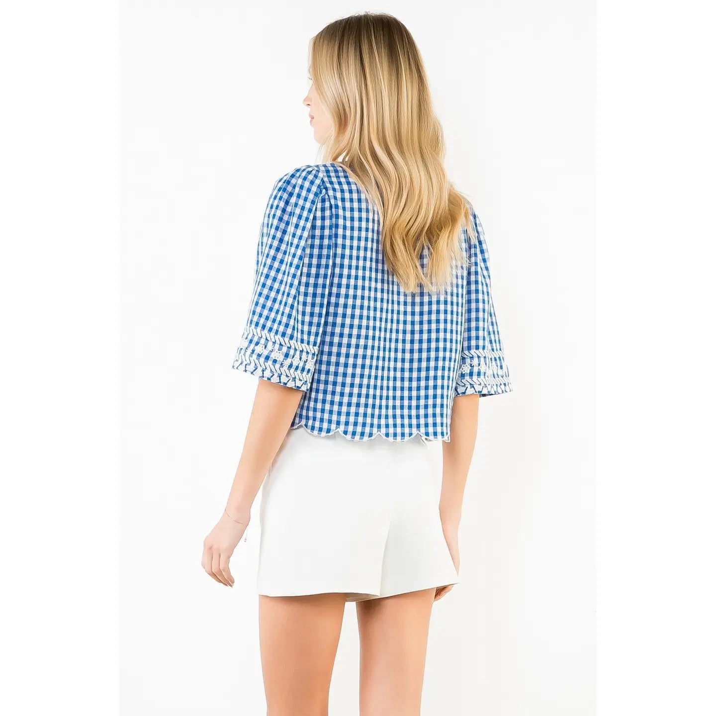 Alice Gingham Top