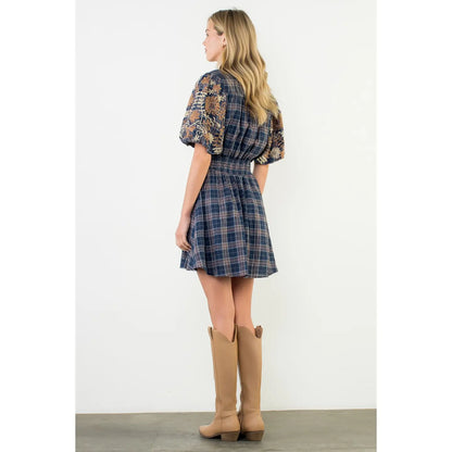 Cara Gingham Dress