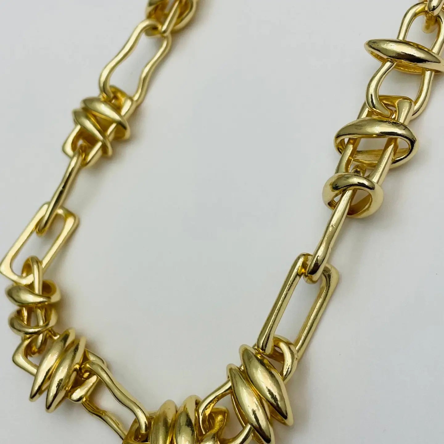 Golden Barb Necklace