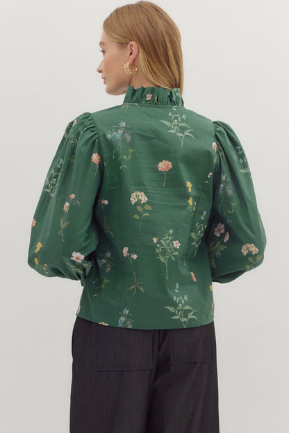Tatiana Floral Top