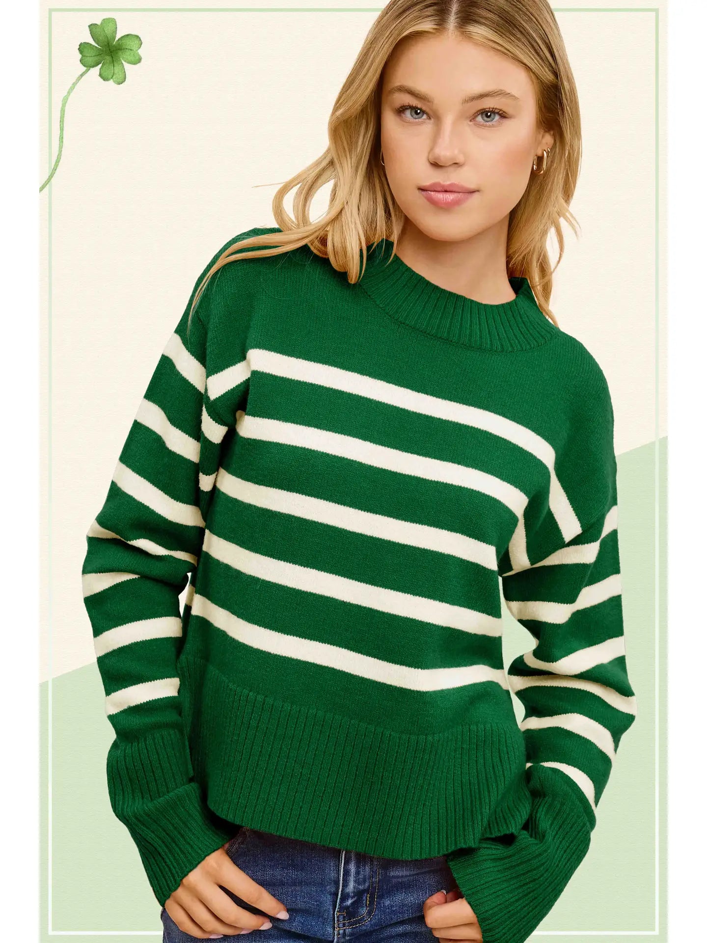 Mock Neck Sweater