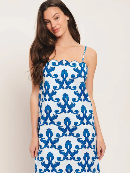 Rosa Printed Mini Dress