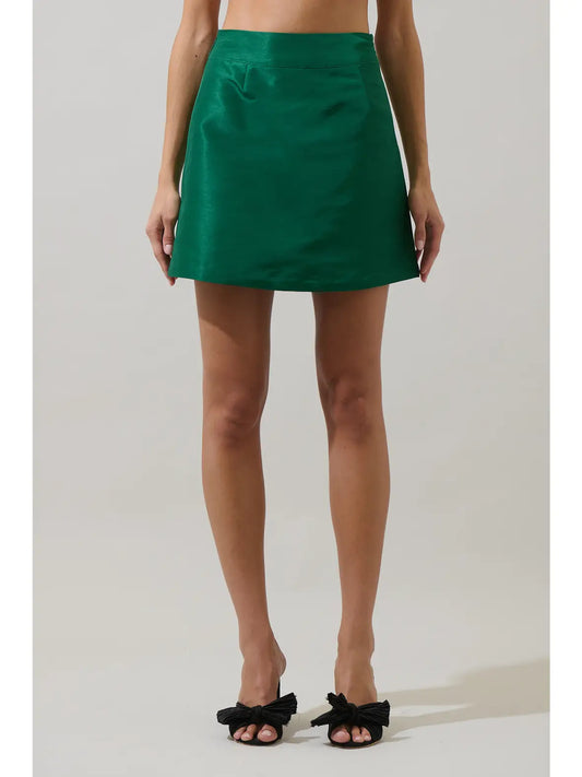 Hestia Taffeta Skirt
