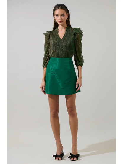 Hestia Taffeta Skirt