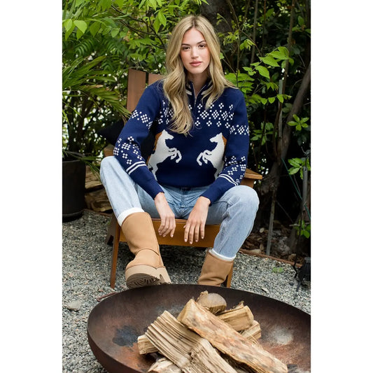 Alana Horse Sweater