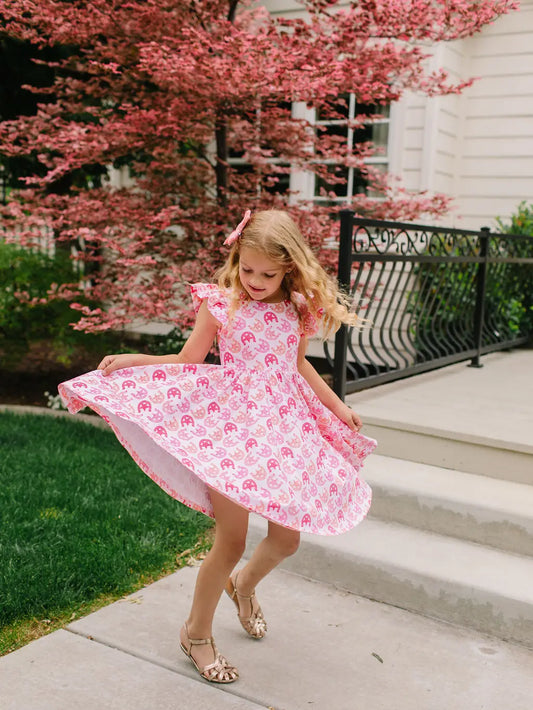 Olivia Horseshoe Dress