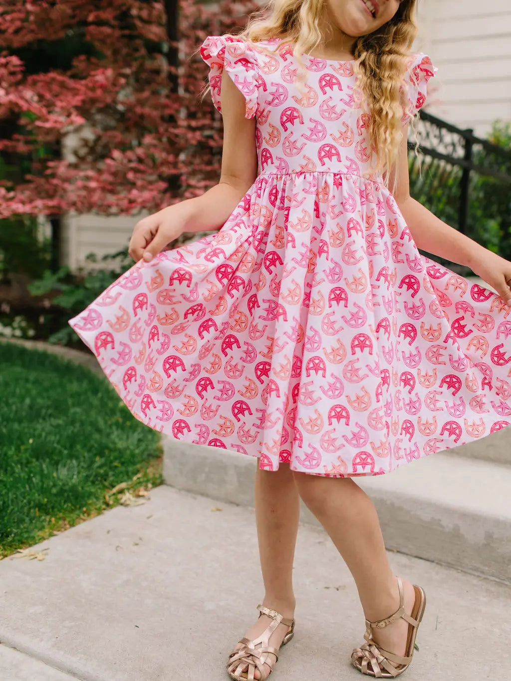 Olivia Horseshoe Dress