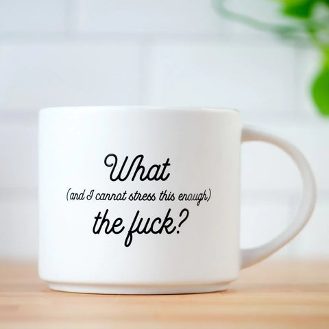 Cannot Stress This Enough Mug