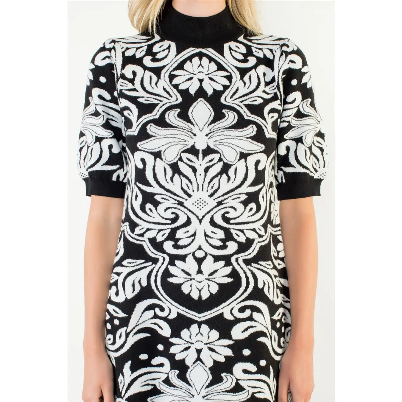 Tori Jacquard Dress