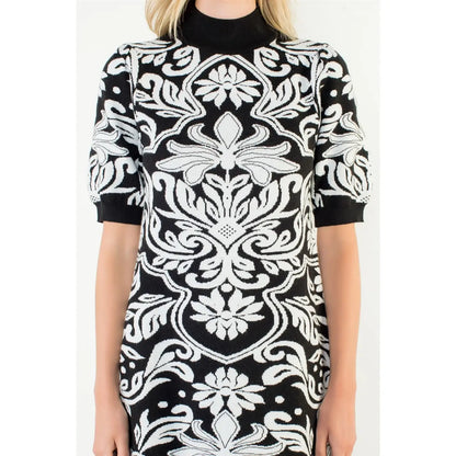 Tori Jacquard Dress