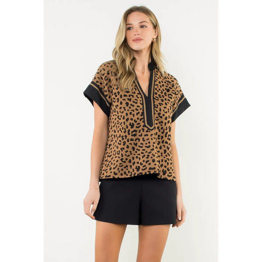 Jennifer Cheetah Top