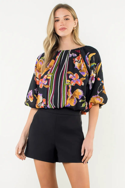 Julia Floral Top