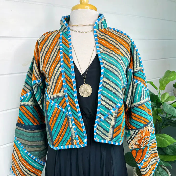 Quilted Bomber Jacket (More Colors)
