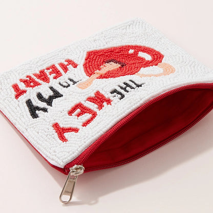 The Key To My Heart Pouch
