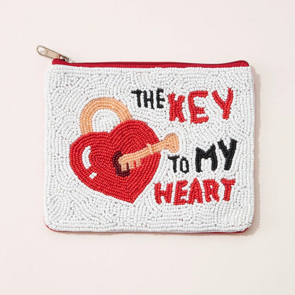 The Key To My Heart Pouch