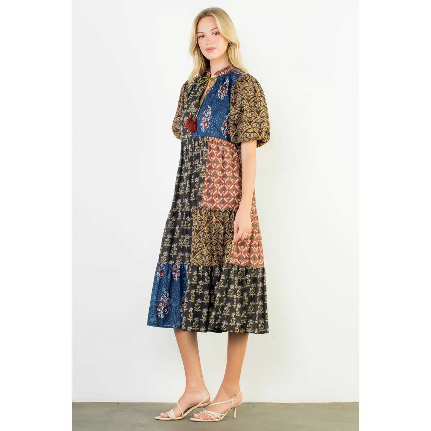 Kimmy Tiered Midi Dress