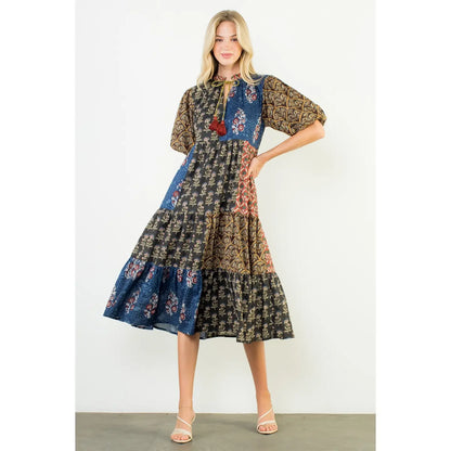 Kimmy Tiered Midi Dress