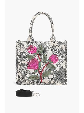 Leopard Lily Tote