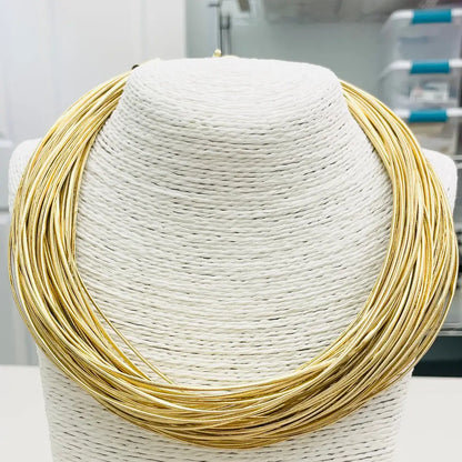 Leatherette Strand Necklace