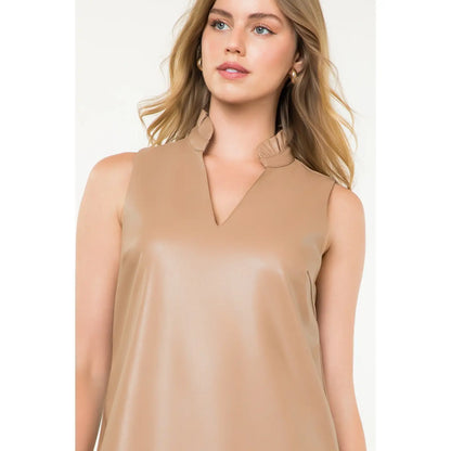 Faith Leather Dress