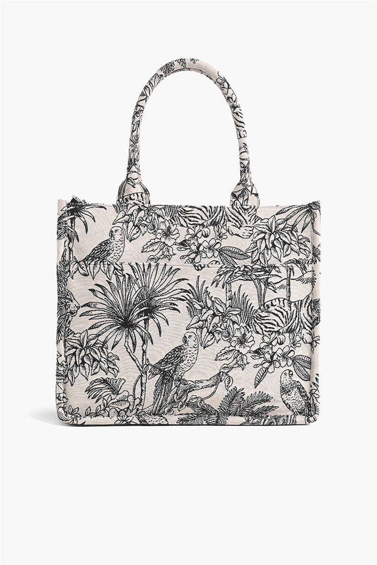 Leopard Lily Tote