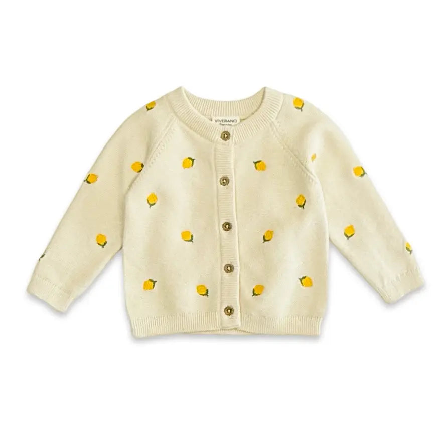 Lemon Knit Cardigan