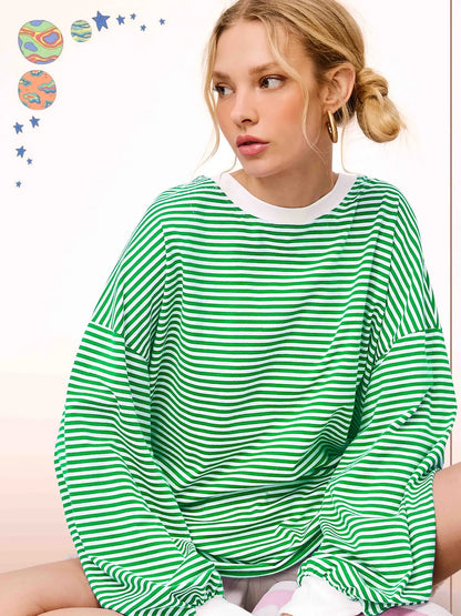 Miley Striped Pullover
