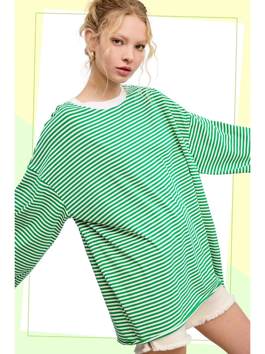 Miley Striped Pullover