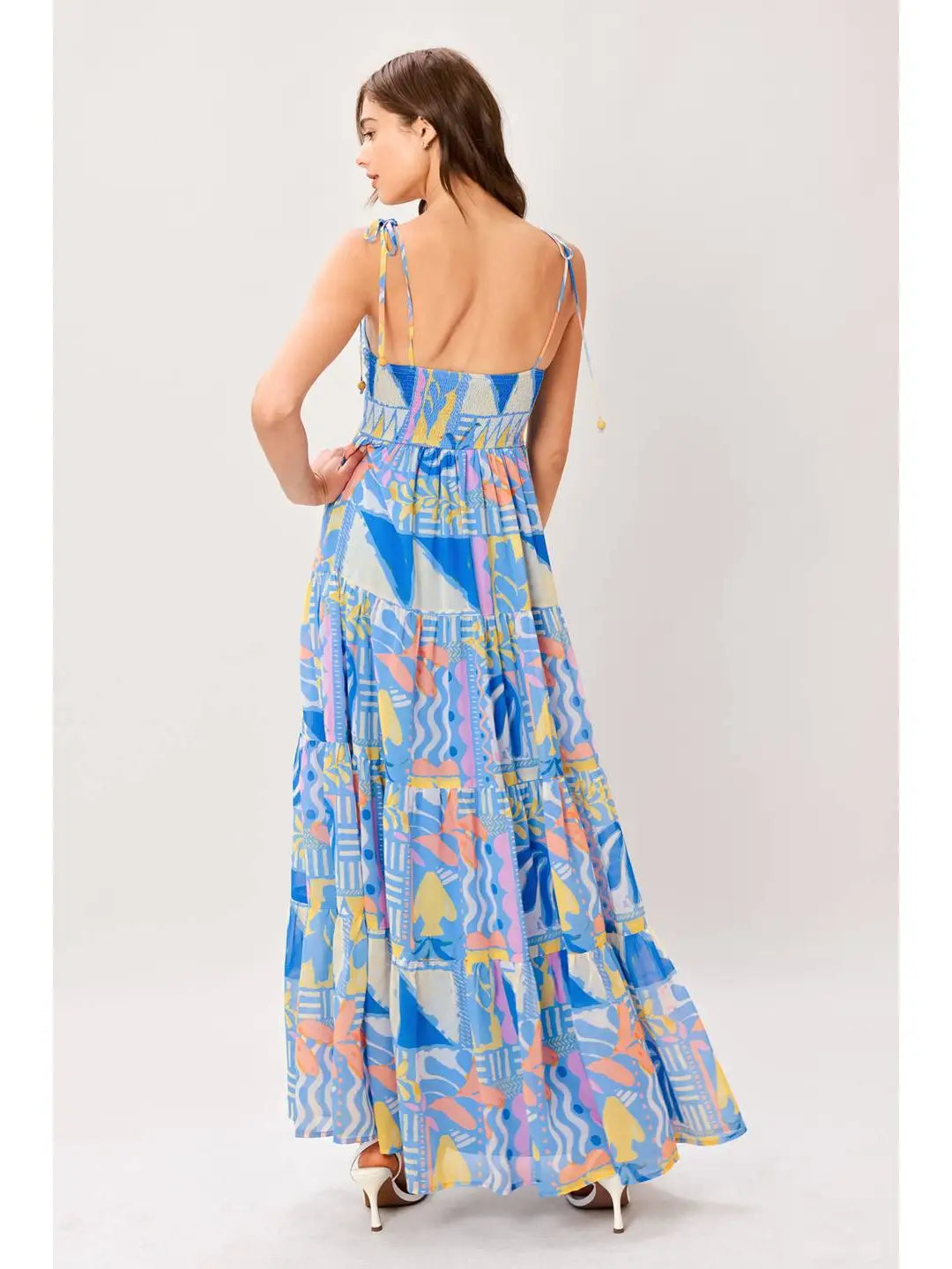McKenna Printed Maxi Dress