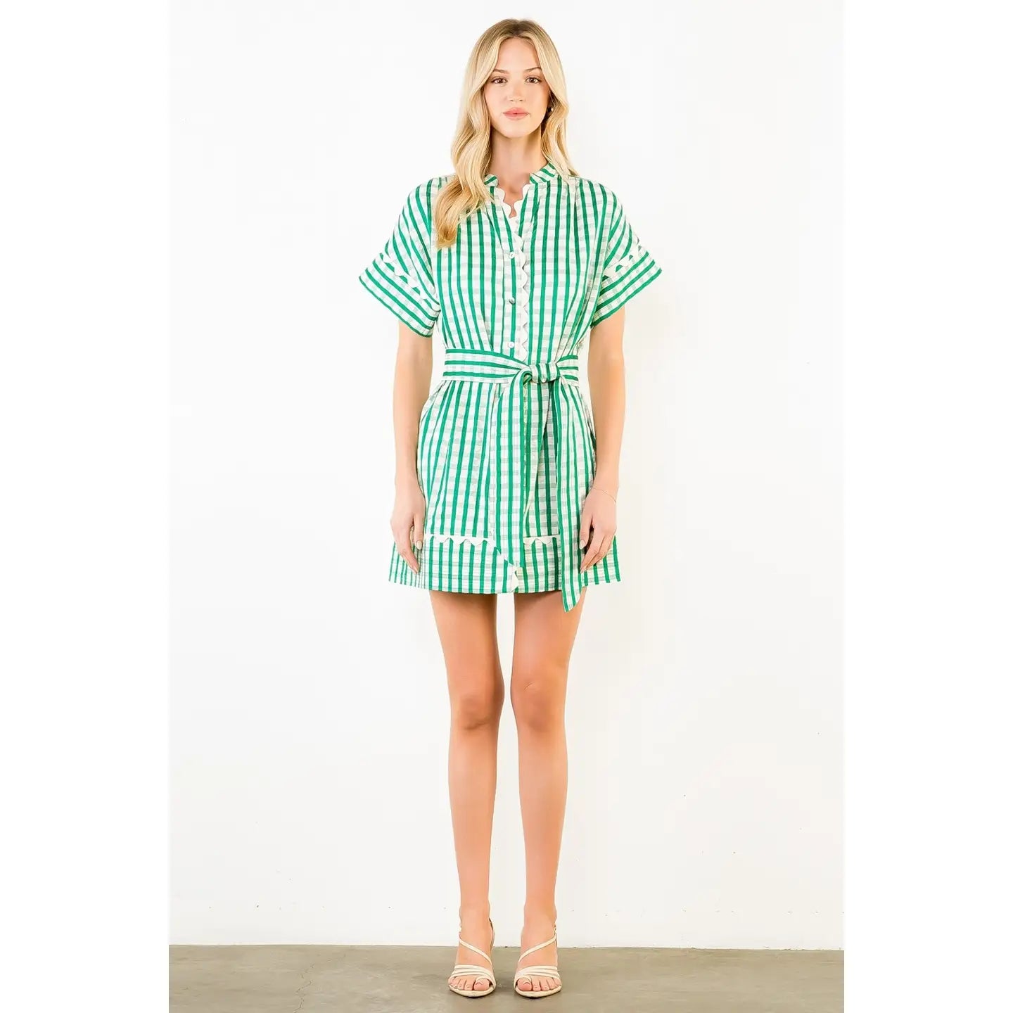 Melody Gingham Dress