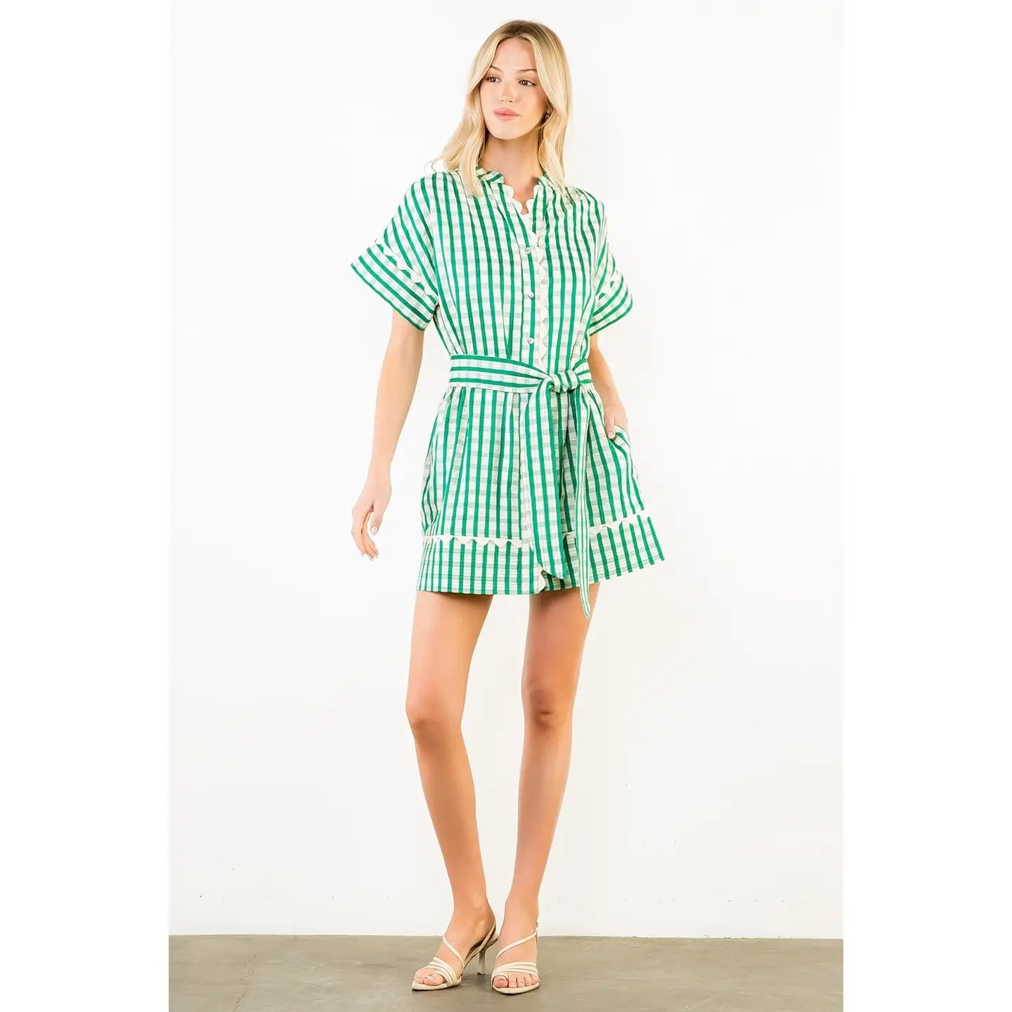 Melody Gingham Dress