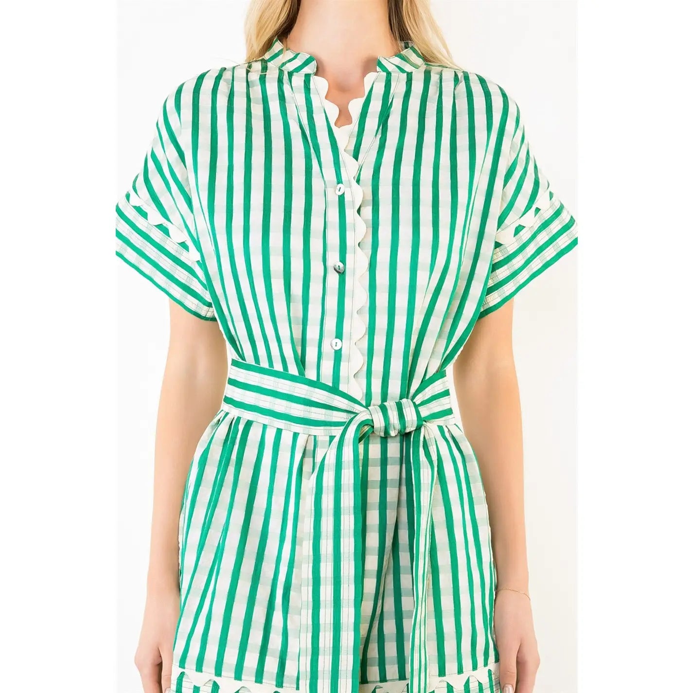 Melody Gingham Dress