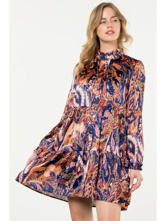 Metallic Detail Dress~SALE $51.20~