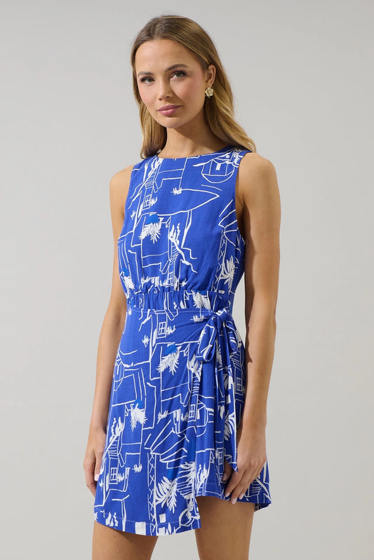 Mims Wrap Dress