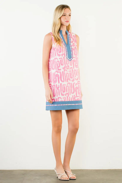 Molly Abstract Dress