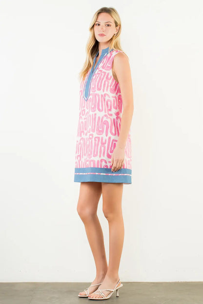 Molly Abstract Dress