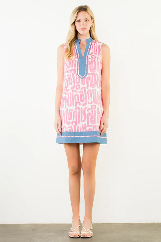 Molly Abstract Dress
