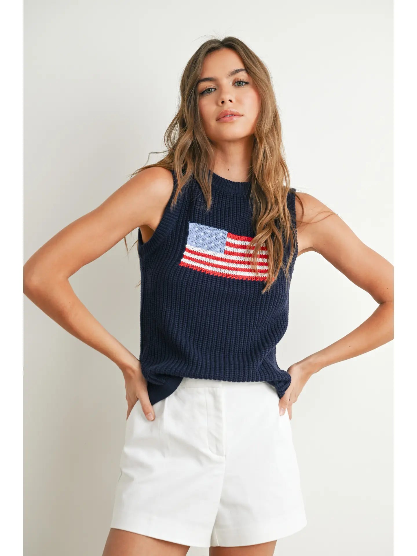 Liberty Sleeveless Sweater (More Colors)